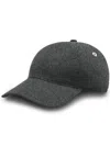 Ami Alexandre Mattiussi Baseballkappe Mit Logo-patch In Grau