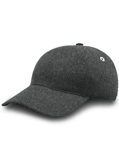 Ami Alexandre Mattiussi Baseballkappe Mit Logo-patch In Grau