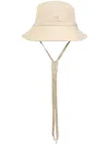 Ami Alexandre Mattiussi Logo-plaque Bucket Hat In 317 Sage