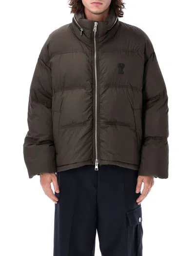 AMI ALEXANDRE MATTIUSSI LOGO DOWN JACKET