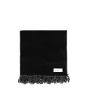 Ami Alexandre Mattiussi Logo Scarf In Black