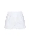 Ami Alexandre Mattiussi Logo Shorts In White