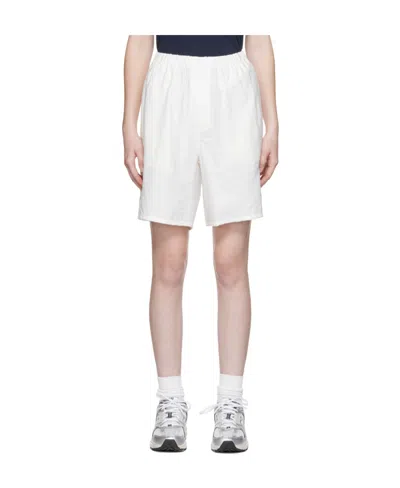 Ami Alexandre Mattiussi Logo Shorts In White