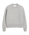 Ami Alexandre Mattiussi Logo Sweater In Gray