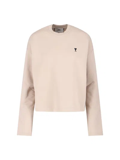 AMI ALEXANDRE MATTIUSSI LOGO SWEATSHIRT