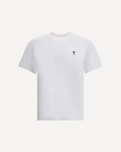 Ami Alexandre Mattiussi Logo T-shirt In White