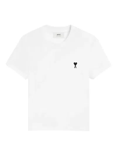 Ami Alexandre Mattiussi Logo T-shirt In White