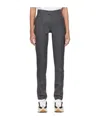 Ami Alexandre Mattiussi Logo Wool Casual Pants In Black