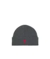 Ami Alexandre Mattiussi Logo Wool Hat