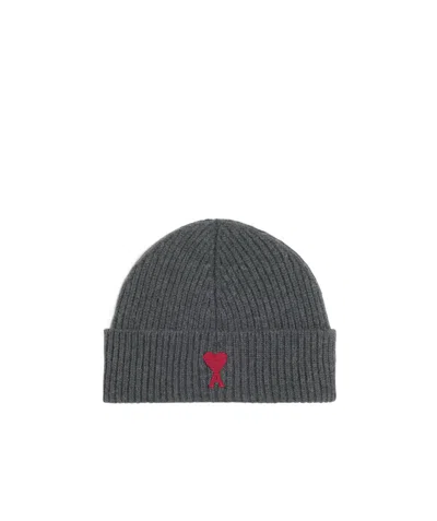 Ami Alexandre Mattiussi Logo Wool Hat