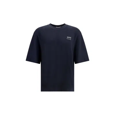 Ami Alexandre Mattiussi Logoed T-shirt In Black