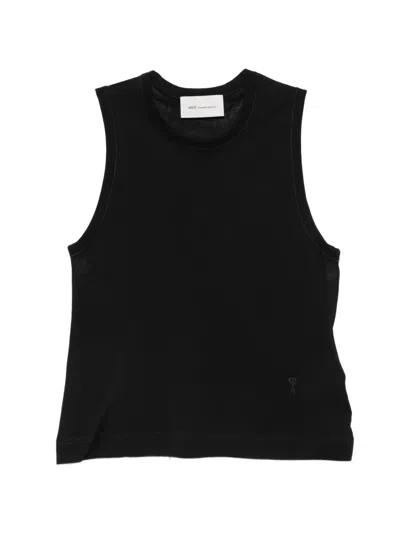 Ami Alexandre Mattiussi Logo-embroidery Tank Top In Multi