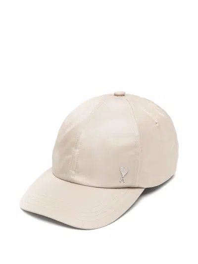 Ami Alexandre Mattiussi Logo-plaque Baseball Cap In Neutral