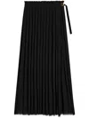 Ami Alexandre Mattiussi Ami Paris Black Polyester Skirt In Black