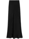 Ami Alexandre Mattiussi Oblique Cut Skirt In Black