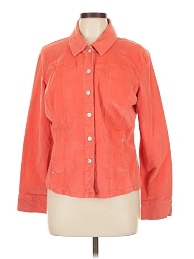 Pre-owned Ami Alexandre Mattiussi Long Sleeve Button Down Shirt In Orange