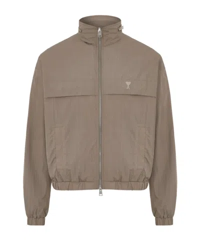 Ami Alexandre Mattiussi Long Sleeve Casual Jacket In Neutral
