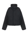 Ami Alexandre Mattiussi Long Sleeve Down Jacket In Black