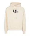 Ami Alexandre Mattiussi Ami Men Cream Cotton Sweatshirt In White