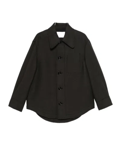 AMI ALEXANDRE MATTIUSSI LONG SLEEVE JACKET