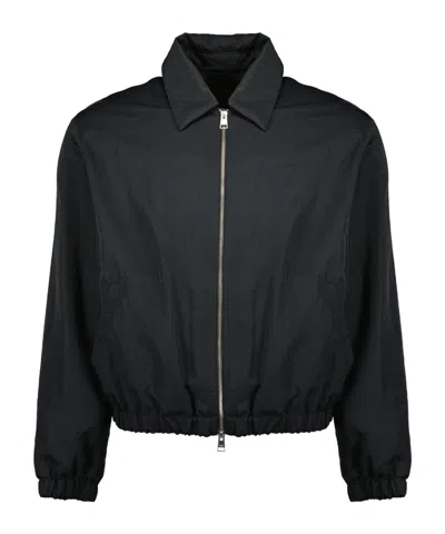 Ami Alexandre Mattiussi Long Sleeve Jacket In Gray