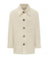 Ami Alexandre Mattiussi Long Sleeve Jacket In Neutral