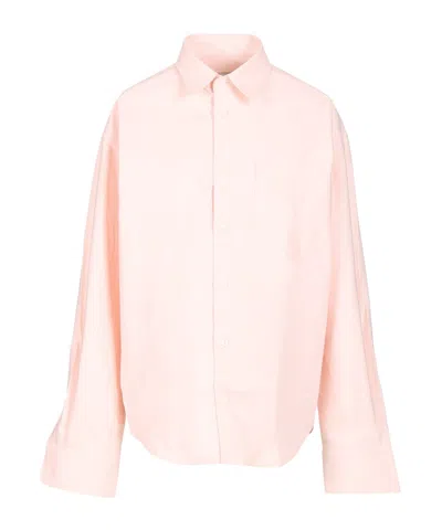 AMI ALEXANDRE MATTIUSSI LONG SLEEVE SHIRT