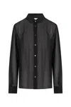 Ami Alexandre Mattiussi Ami Paris Black Polyester Clothing Shirts In Black