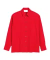 Ami Alexandre Mattiussi Hemd Mit Schlitz Hinten In Red