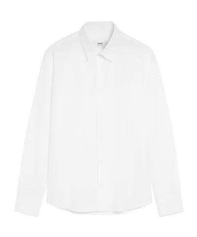 Ami Alexandre Mattiussi Long Sleeve Shirt In White