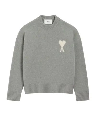 AMI ALEXANDRE MATTIUSSI LONG SLEEVE SWEATER