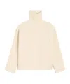Ami Alexandre Mattiussi Merino Wool Sweater With Silhouette In Neutral