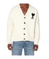 Ami Alexandre Mattiussi Ami Paris Sweaters In White