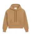 Ami Alexandre Mattiussi Brown Cotton Ami De Coeur Hoodie Brown In Brown