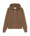 Ami Alexandre Mattiussi Ami Paris Sweatshirt Adc Hoodie With Zip Clothing In Brown