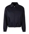 Ami Alexandre Mattiussi Long-sleeved Casual Jacket In Black