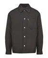 Ami Alexandre Mattiussi Ami De Coeur Padded Overshirt In Black