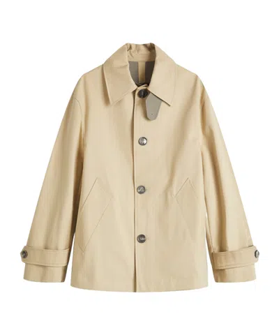 Ami Alexandre Mattiussi Long-sleeved Casual Jacket In Nude
