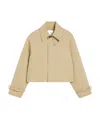 Ami Alexandre Mattiussi Ami Paris Beige Jacket With Golden Details In Nude