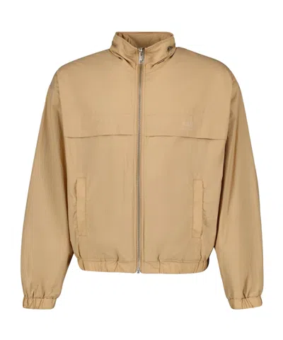 Ami Alexandre Mattiussi Long-sleeved Casual Jacket In Nude