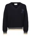 Ami Alexandre Mattiussi Ami Paris Sweaters In Navy Blue