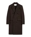 Ami Alexandre Mattiussi Long-sleeved Coat In Black
