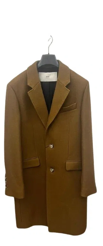 AMI ALEXANDRE MATTIUSSI AMI PARIS SINGLE-BREASTED COAT
