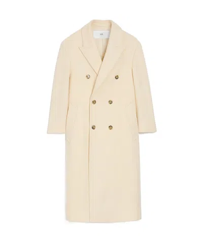 AMI ALEXANDRE MATTIUSSI LONG-SLEEVED COAT