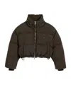 Ami Alexandre Mattiussi Long-sleeved Down Jacket In Black