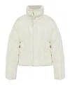 Ami Alexandre Mattiussi Long-sleeved Down Jacket In White