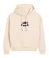 Ami Alexandre Mattiussi Ami Men Cream Cotton Sweatshirt In White