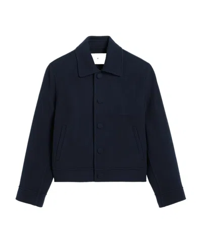AMI ALEXANDRE MATTIUSSI LONG-SLEEVED JACKET