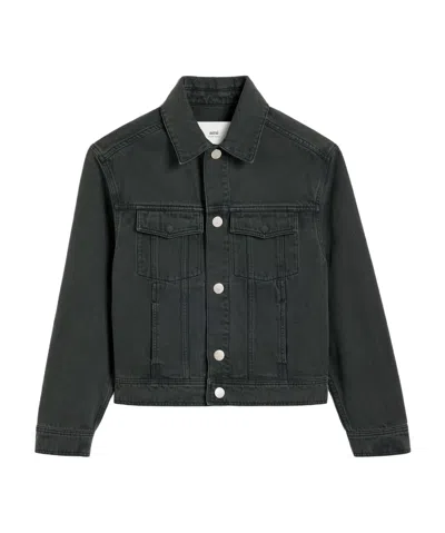Ami Alexandre Mattiussi Long-sleeved Jacket In Black