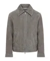 Ami Alexandre Mattiussi Ami Paris Jacket In Gray